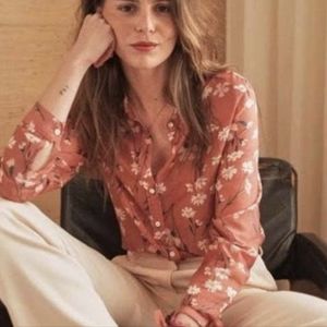 Sezane Pierro Shirt SZ 40